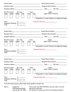 Nimbin Collective Order Form