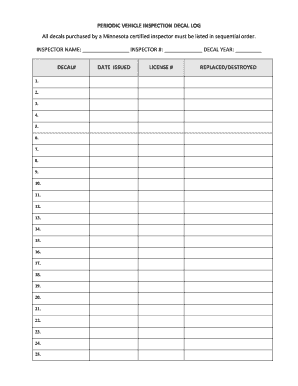 Mn Periodic Vehicle Form