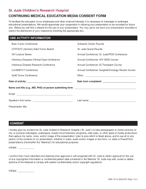  CME Media Consent Form CME Media Consent Form PDF ,Media Consent Form 2014-2024