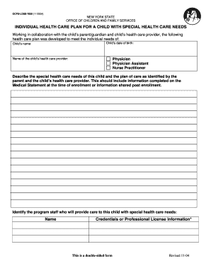 Ocfs Ldss 7006  Form