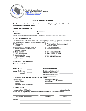 MedExamForm DOC Ttcih