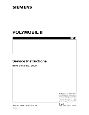 Polymobil Iii Service Manual  Form