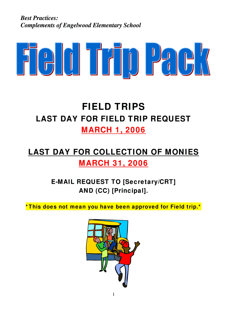  Field Trip Request Birmingham City Schools 2006-2024