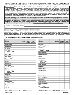 Oklahoma Real Estate Disclosure Form