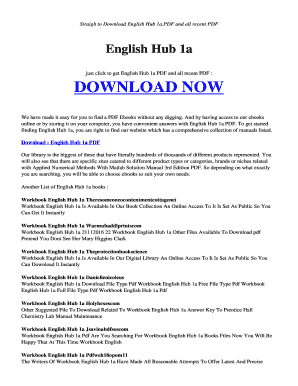 The Hub Textbook PDF  Form