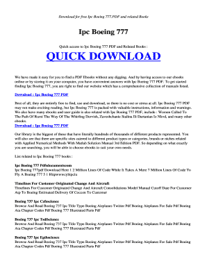 Ipc Boeing  Form