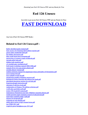 Eed 126 PDF Download  Form