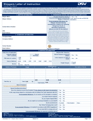 Dsv Sli  Form