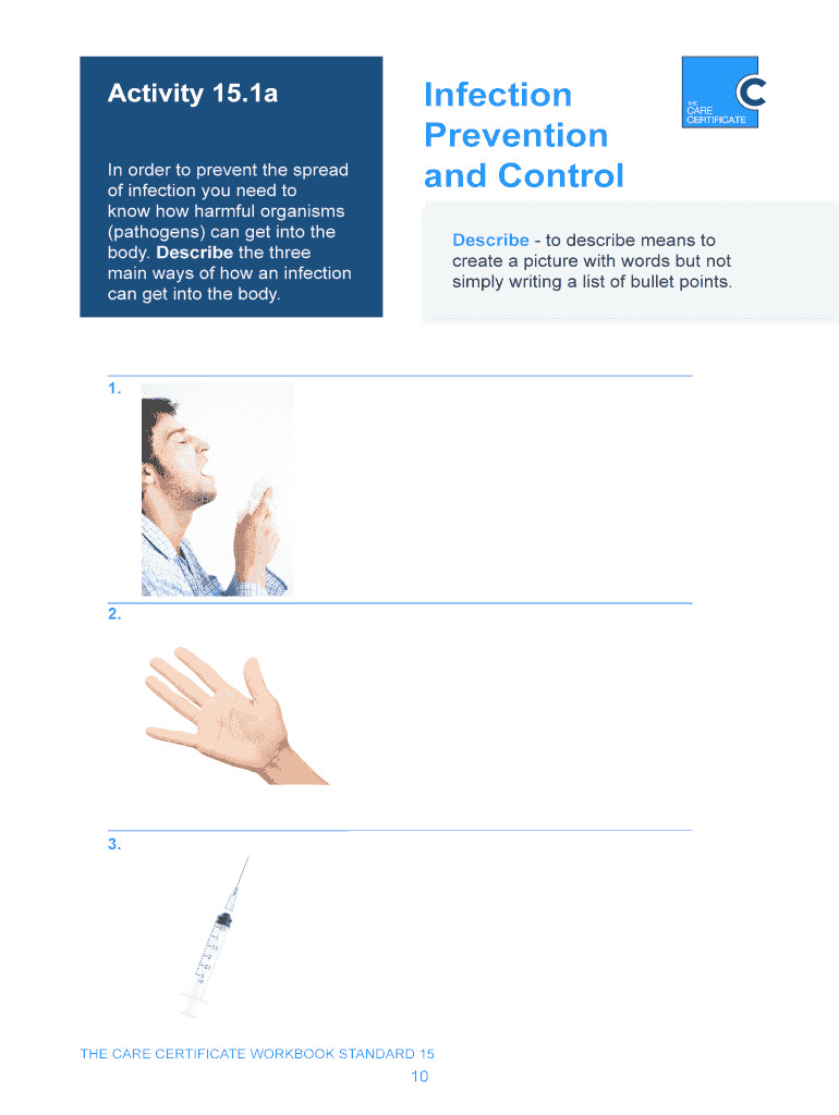 Certificate Standard 15  Form