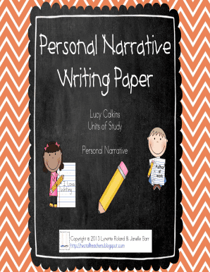 Lucy Calkins Writing Paper PDF  Form