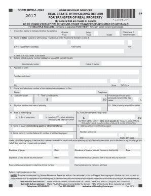  Form Rew 1 1041 2017