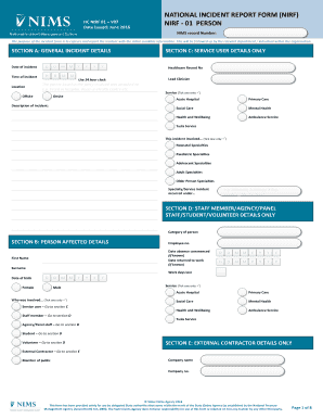 Nims Forms Hse