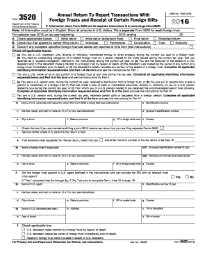Form 3520 - Fill Out and Sign Printable PDF Template | signNow