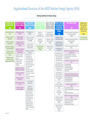 Organisational Structure of the OECD Nuclear Energy Agency NEA  Form