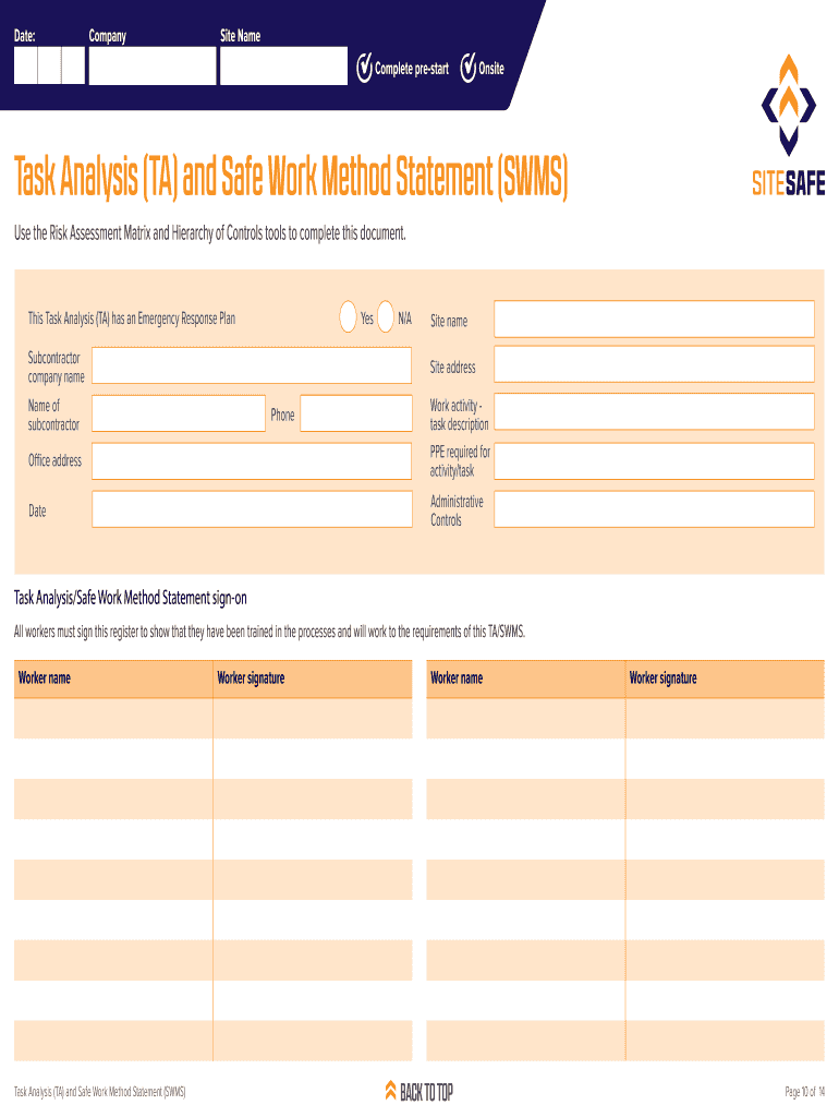 Nz Swms  Form