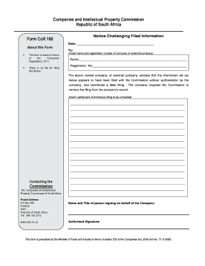 Cor168  Form