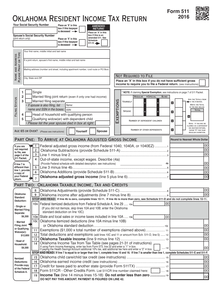  Income Tax Tables Ok 2020