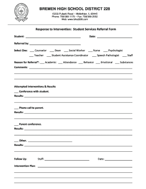 Medical Referral Form PDF