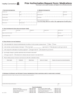 Plan Name and Fax for Form Submission