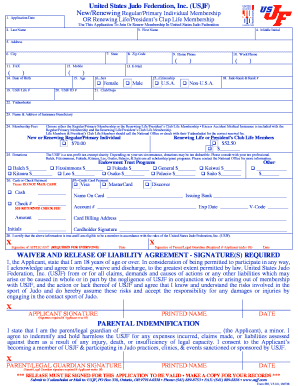 NewRenewing RegularPrimary Individual Membership  Form