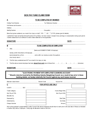 Bibc Sick Fund Claim Form