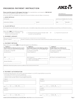  Progress Payment Form 2016-2024