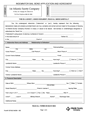 1st Atlantic Surety Company  Form