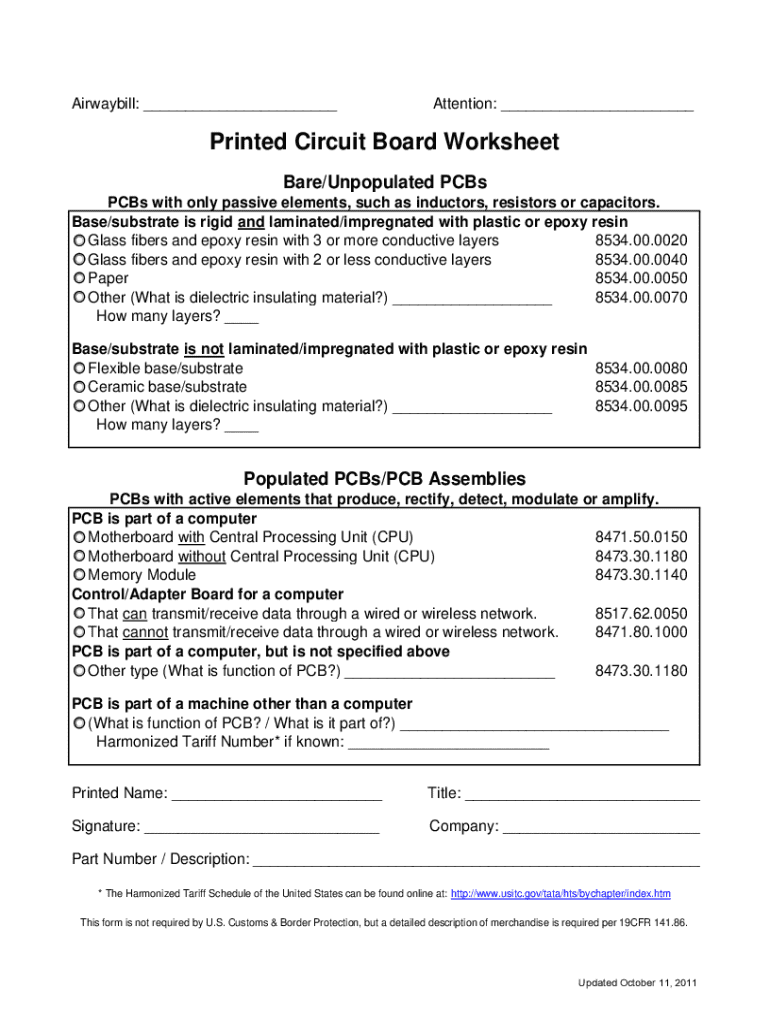  Pcb Worksheet 2011-2024