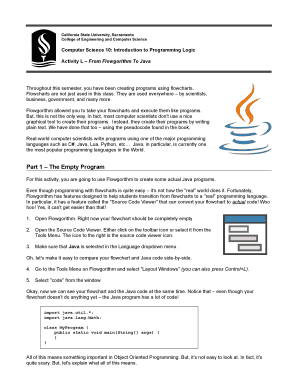 Flowgorithm Online  Form