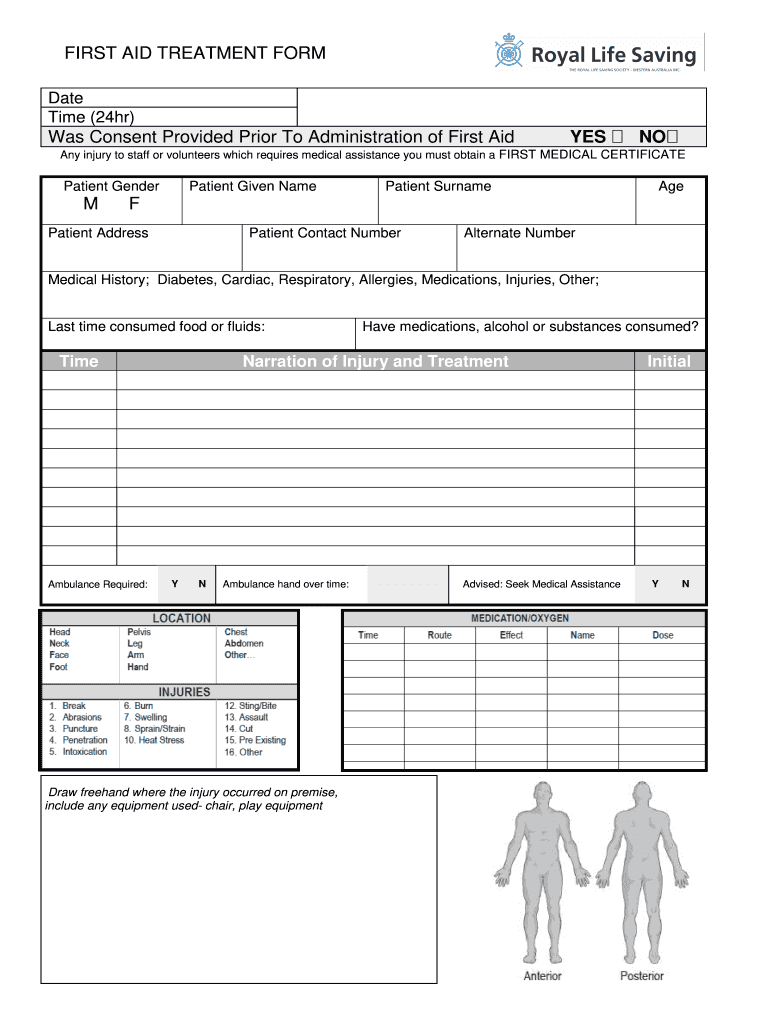 Incident Report Template Australia  Form