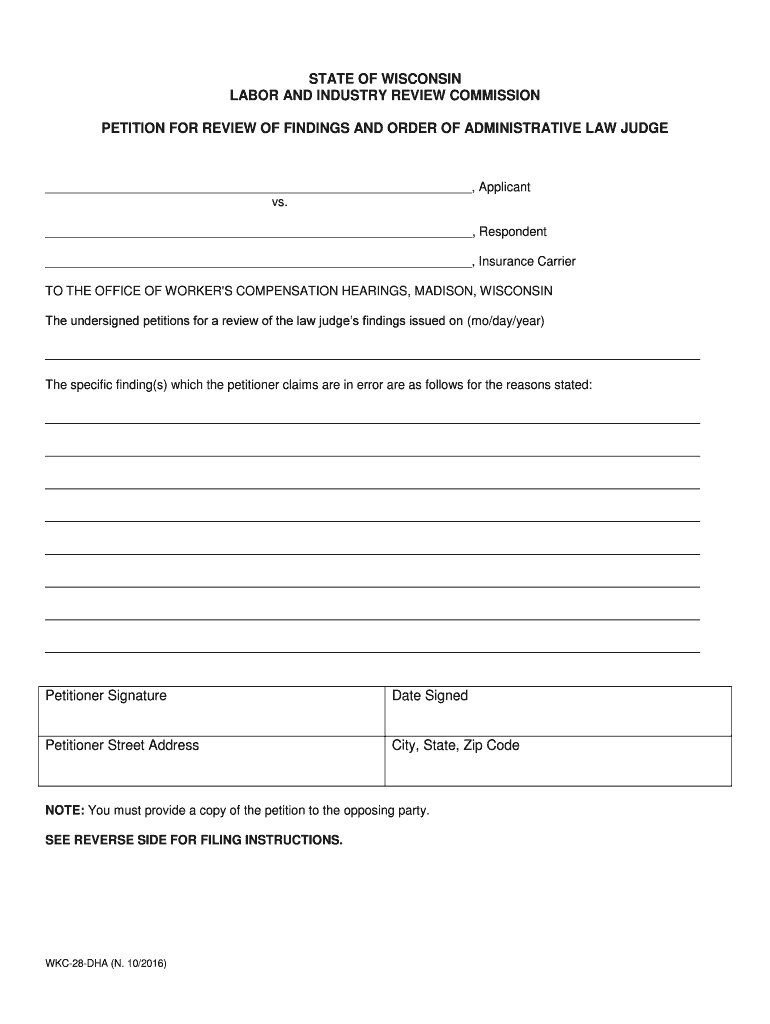 Dwd Wi Work Compensation Notice pdfFiller  Form