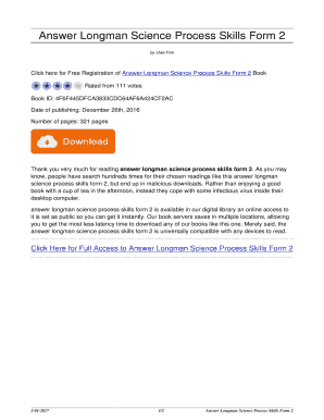 Science Process Skills Form 2 Answer 2022  Fill Out and Sign Printable