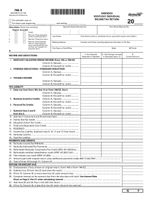 Kentucky Tax Forms