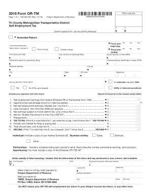  Page 1 of 1, 150 555 001 Rev  Oregon 2016