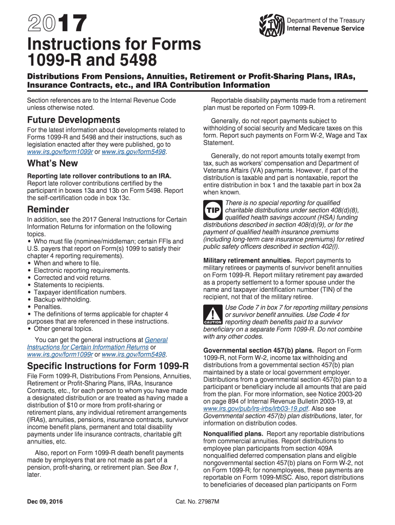  PDF 1099r  Form 2017