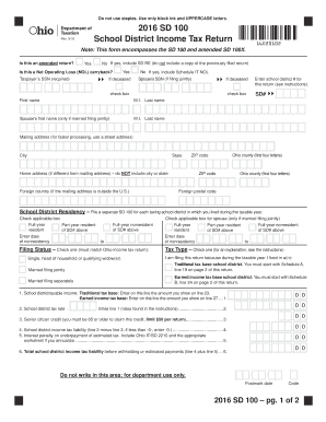 Get and Sign Ohio Tax Return  Form