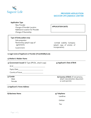 How to Fill Out Sagicor Member Enrollment Form