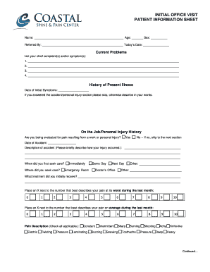 Patient Information Form