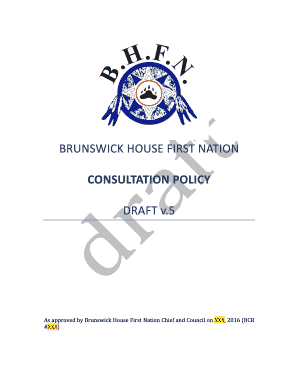 BRUNSWICK HOUSE FIRST NATION  Form
