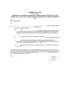 Epfo 15c Form Download