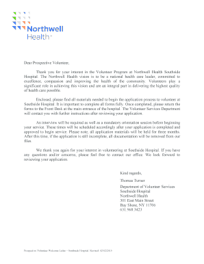  Volunteer Application Form 2022