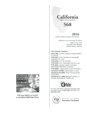  Ca Form 568 2016