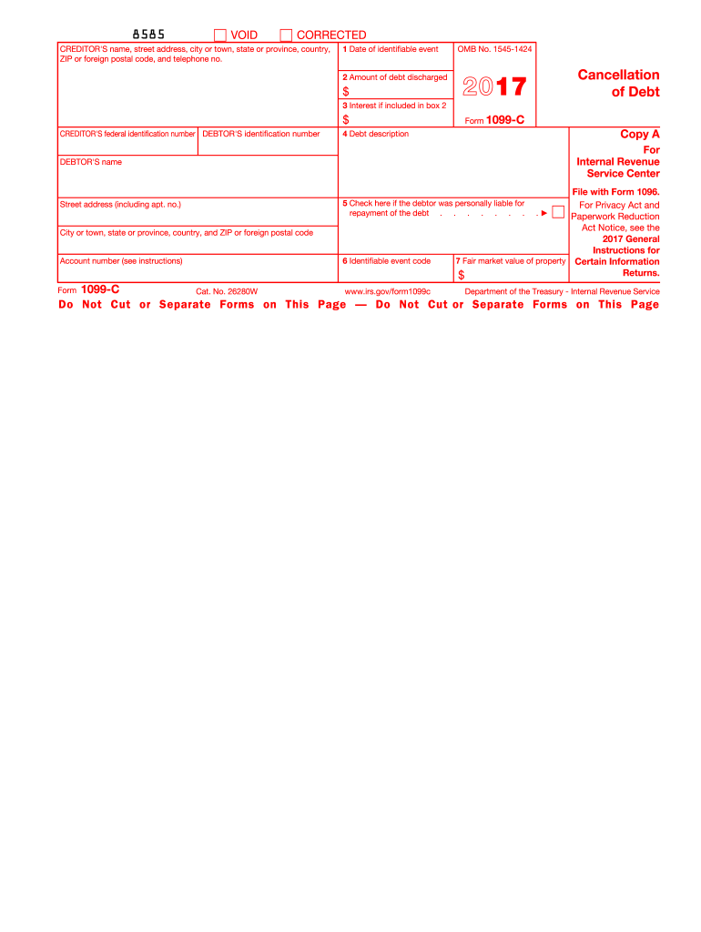  1099c  Form 2017