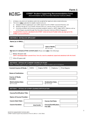 Imda Form