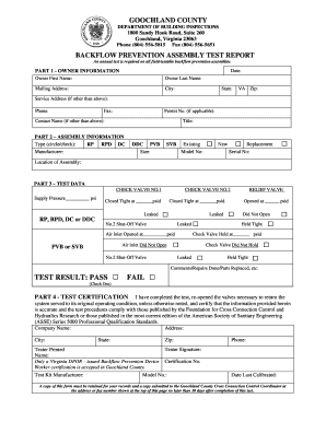 Goochland County Backflow Assembly Form 9 4 12 Revised 4 26 13 DOCX