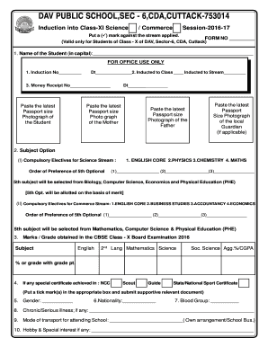 Davcda  Form