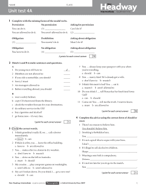 New Headway Elementary 4th Edition Tests PDF  Form