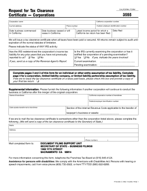 Form 3555 California