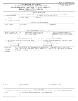 TTB F 5100 16 TTB F 5100 16  Form