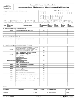 Form 8278